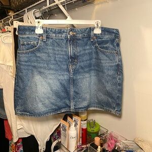Old Navy Jean Skirt